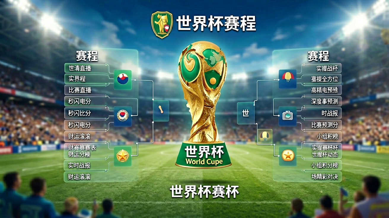2026世界杯官方指定合作网站高清直播界面展示实时比分、赛程和比赛追踪